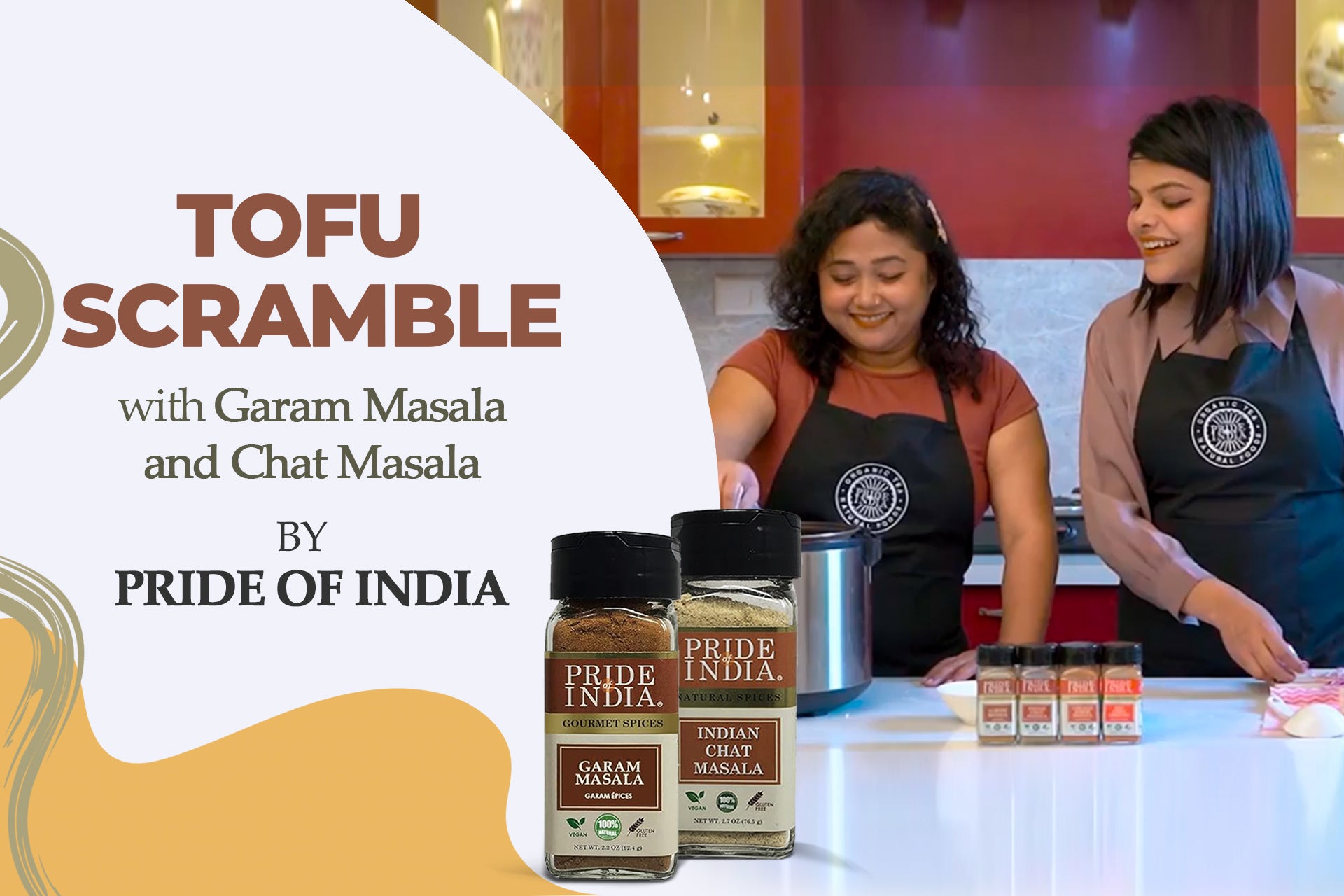 Spice Up Your Breakfast: Flavorful Vegan Tofu Scramble with Garam & Chaat Masala