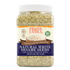 White Sesame Seeds Raw Unhulled - Calcium & Iron Superfood Jar - Pride Of India