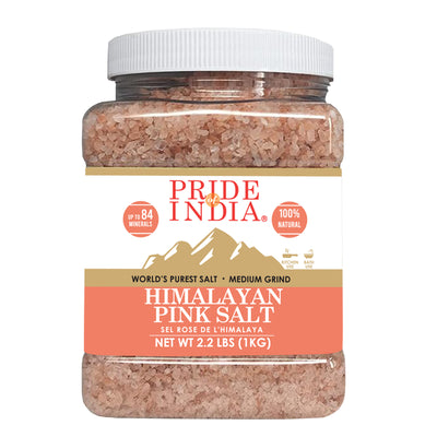 Himalayan Pink Rock Salt - Medium Grind - Pride Of India