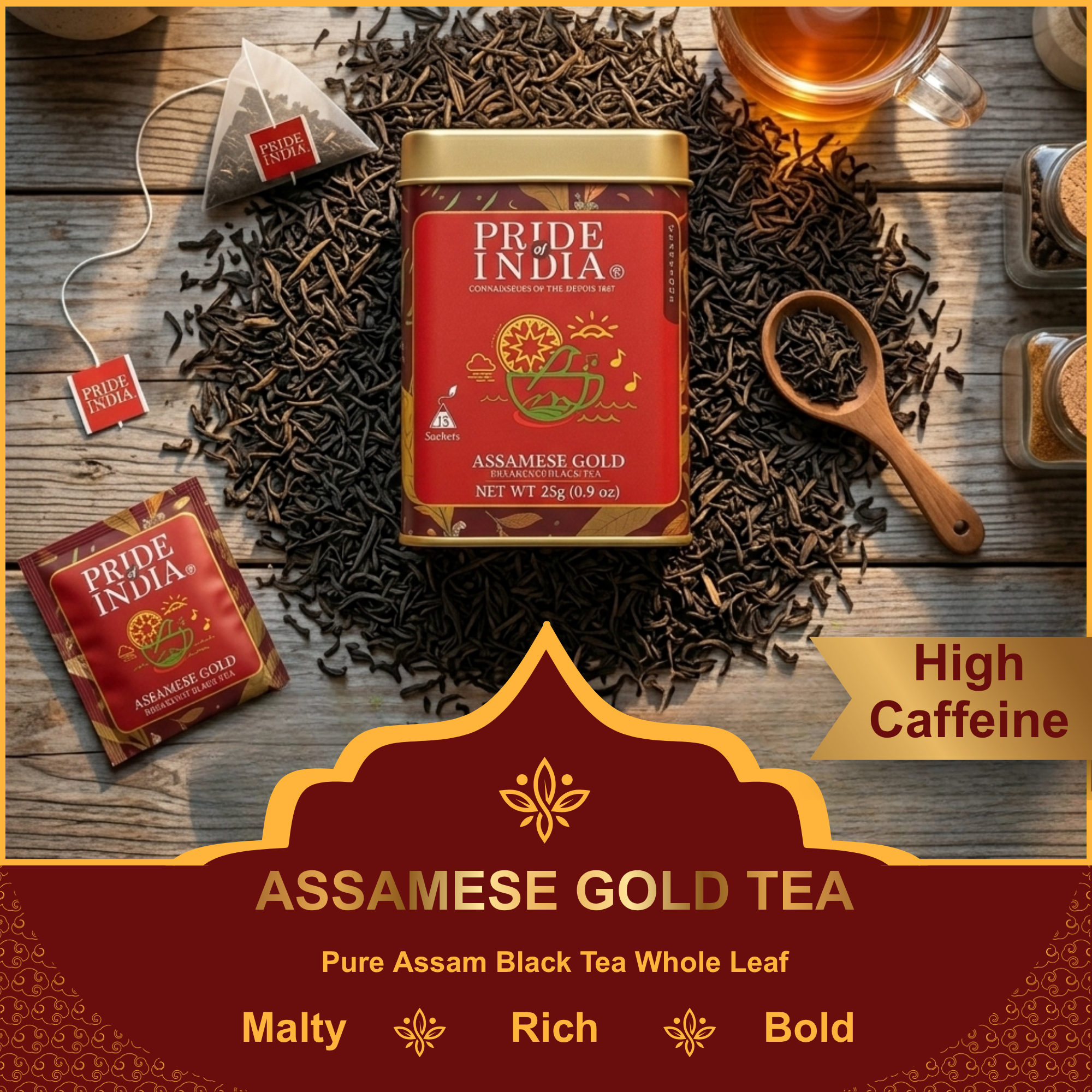 Assamese Gold - Breakfast Black Tea Bags