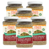 Extra Long Indian Brown Basmati Rice - Naturally Aged Healthy Grain Jar - Pride Of India