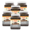 Whole Black Chia Seeds - Omega-3 & Calcium Superfood Jar - Pride Of India