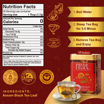 Assamese Gold - Breakfast Black Tea Bags