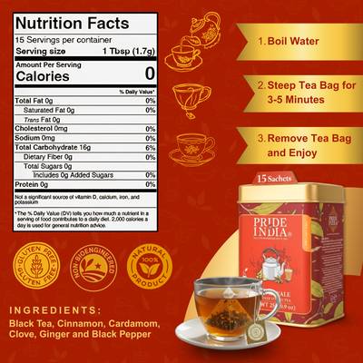 Chai Royale - Exquisite Spiced Tea Bags