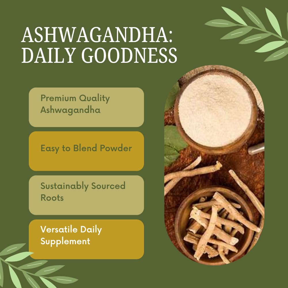 Gourmet Ashwagandha Root Ground Powder - Pride Of India