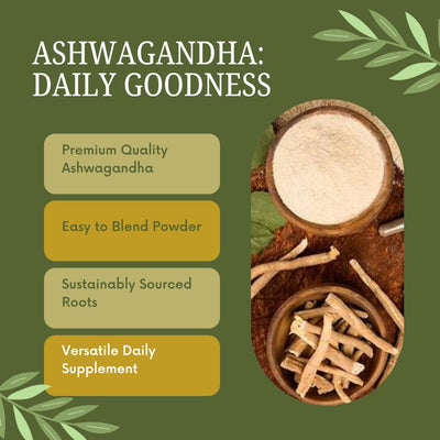 Gourmet Ashwagandha Root Ground Powder - Pride Of India