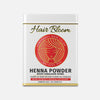 Hair Bloom Natural Red Hair Color- Henna w/ Mixed Himalayan Herbs Hair Color Powder- 12 Individual Sachets (10 gm each)- Reusable Brush & Tray Included - Pride Of India