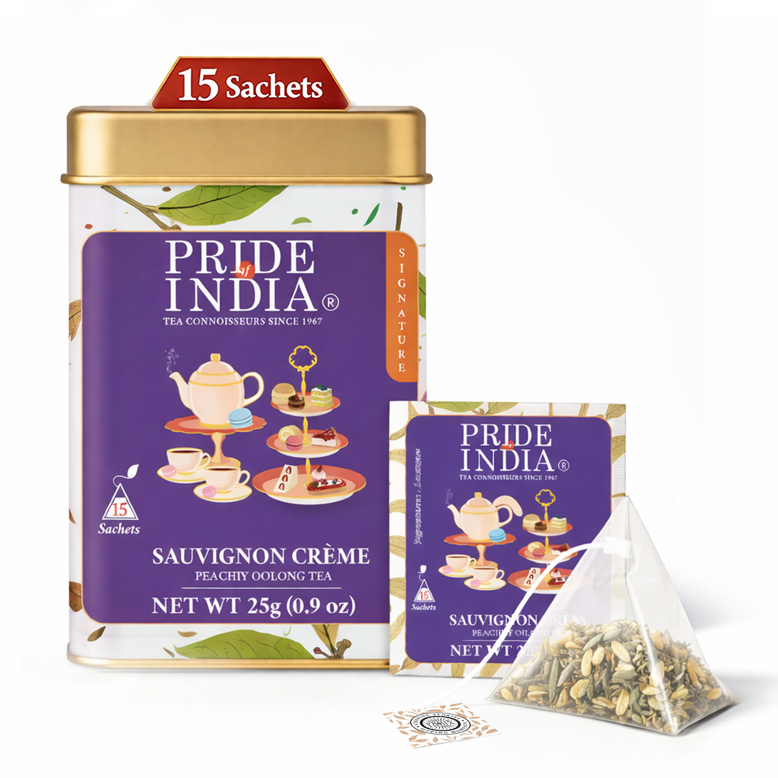 Sauvignon Creme - Peachy Oolong Tea Bags