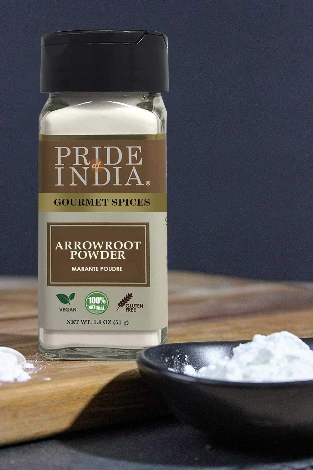 Gourmet Arrowroot Ground Powder - Pride Of India