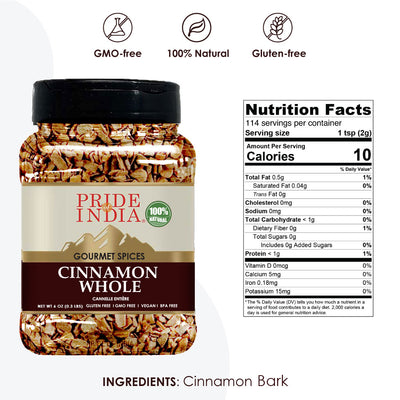 Gourmet Cinnamon (Indian) Bark Whole - Pride Of India