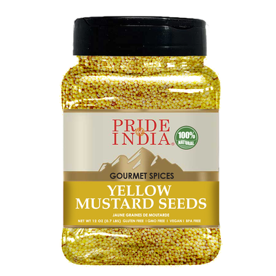 Gourmet Yellow Mustard Seed Whole - Pride Of India