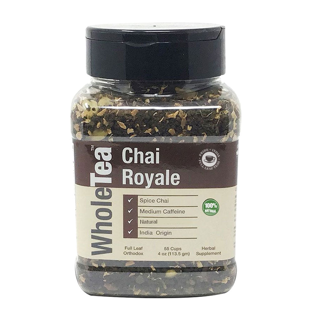 WHOLETEA Natural Chai Royale Full Leaf Tea - Pride Of India